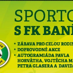 Karlovy Vary: V sobotu se bude v OC Fontána konat Sportovní den s FK Baník Sokolov