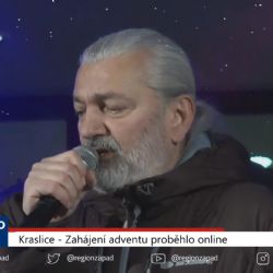Kraslice: Zahájení adventu proběhlo online (TV Západ)