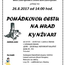 Lázně Kynžvart: Na hrad pohádkovou cestou