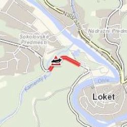 Loket: Řidička dostala smyk. Skončila ve svodidlech