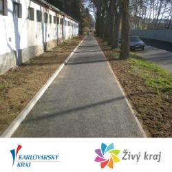 Mariánské Lázně: Oprava chodníku v ulici U Pily vyšla na 600 tisíc