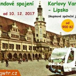 Na vánoční trhy do Lipska? Pohodlně vlakem přímo z Varů 