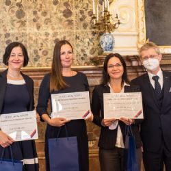 Pamětní list Mariánským Lázním předal předseda senátu