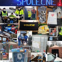 Policie děkuje. Jsme v tom společně