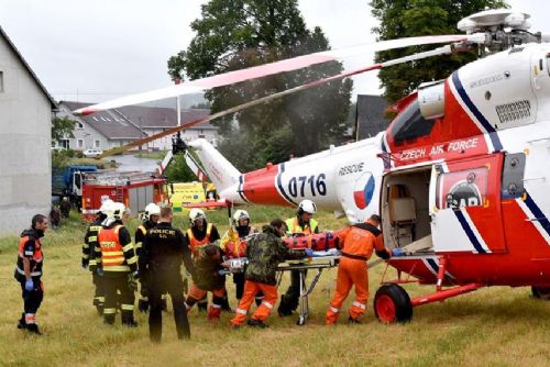 Obrázek - Region: Čtvrteční bilance - sedm dopravních nehod, dvakrát vrtulník a dvanáct zraněných