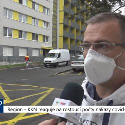 Region: KKN reaguje na rostoucí počty nákazy covid-19 (TV Západ)