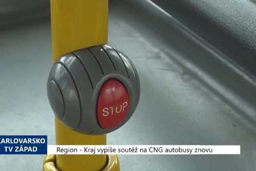 Foto: Region: Kraj vypíše soutěž na CNG autobusy znovu (TV Západ)