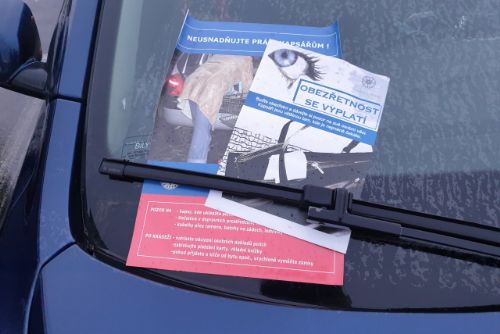 Foto: Region: Policejní preventisté se zaměřili na obezřetnost proti kapsářům