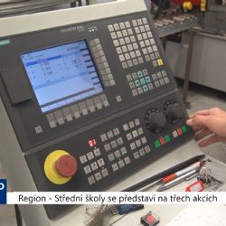 Region: Střední školy se představí na třech akcích (TV Západ)