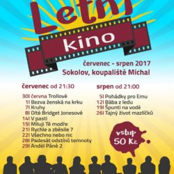 Sokolov: Letní kino Romance na koupališti Michal