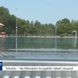 Sokolov: Na Městském koupališti zdraží vstupné (TV Západ)