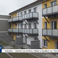Sokolov: Senioři se mohou hlásit o bydlení na „Floridě“ (TV Západ)