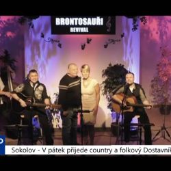 Sokolov: V pátek přijede country a folkový dostavník (TV Západ)