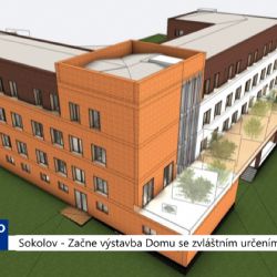Sokolov: Začne výstavba Domu se zvláštním určením (TV Západ)