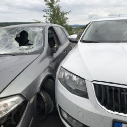 Sokolovsko: Po nehodě ujížděl policejní hlídce