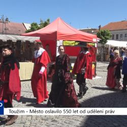 Toužim: Město oslavilo 550 let od udělení práv (TV Západ)