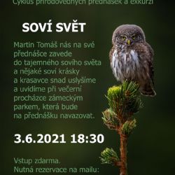 Vydejte se do Valče na přednášku o sovím světe s Muzeem Cheb